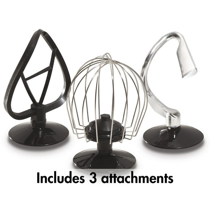 3.5-Quart Black 6-Speed Stand Mixer