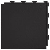 Greatmats Hiddenlock Slate Top Tan 12 in. x 12 in. x 0.25 in. PVC Plastic Interlocking Basement Floor Tile (Case of 20)