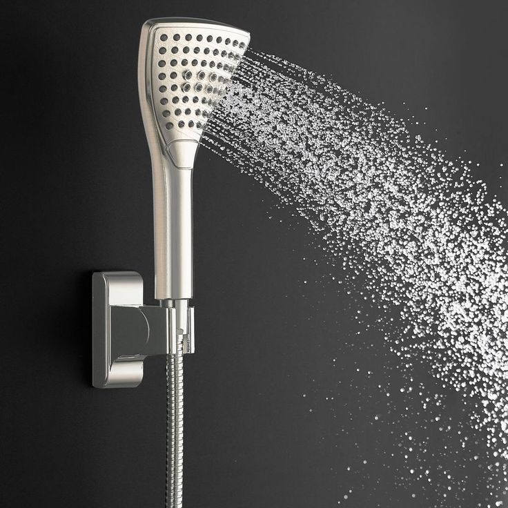 6-spray 8 in. High Pressure Dual Shower Head and Handheld Shower Head with Body spray in Brushed-Nickel