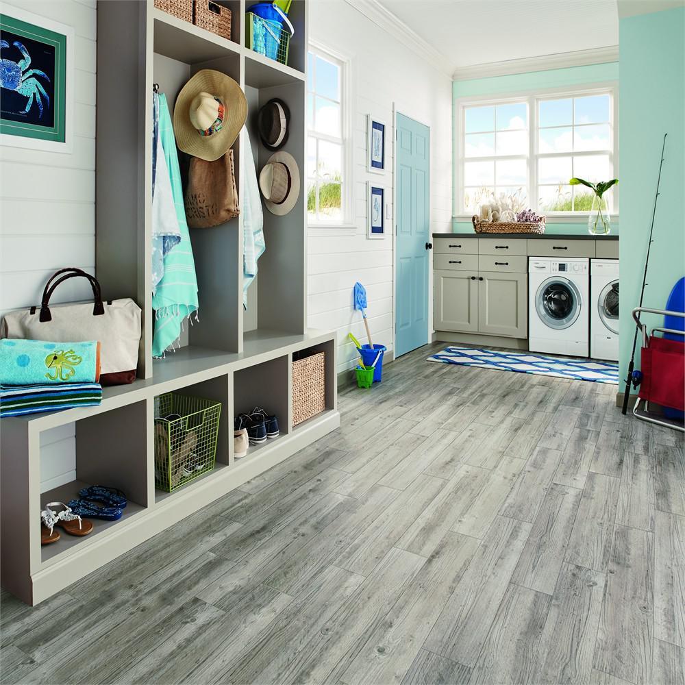 Armstrong American Home Golden Glaze 6 in. x 36 in. Glue Down Vinyl Plank (35.95 sq. ft. / carton)