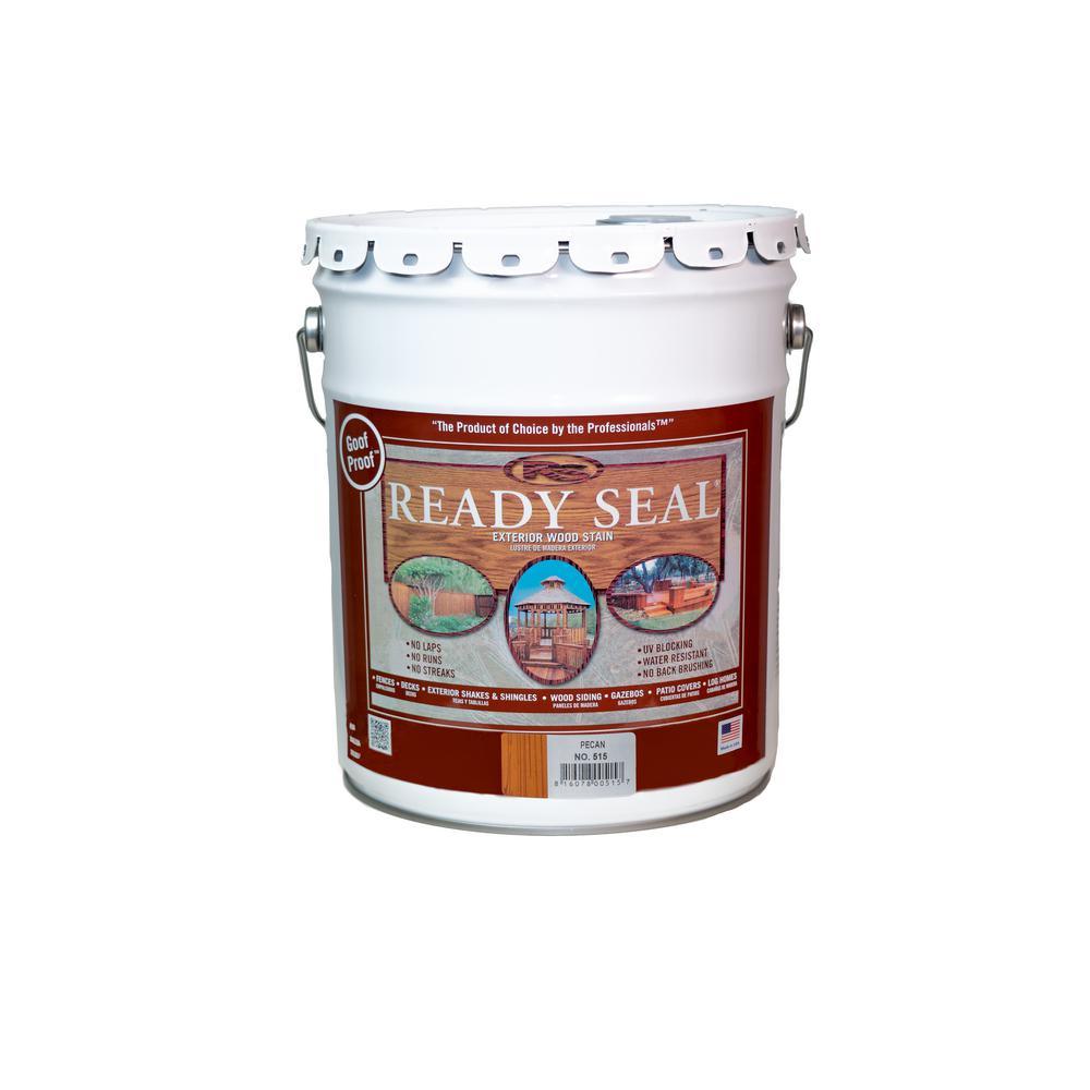 Ready Seal 1 Gal. Pecan Exterior Wood Stain and Sealer - Super Arbor