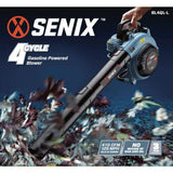 Senix 125 MPH 410 CFM 26.5 cc Gas 4-Cycle Handheld Blower