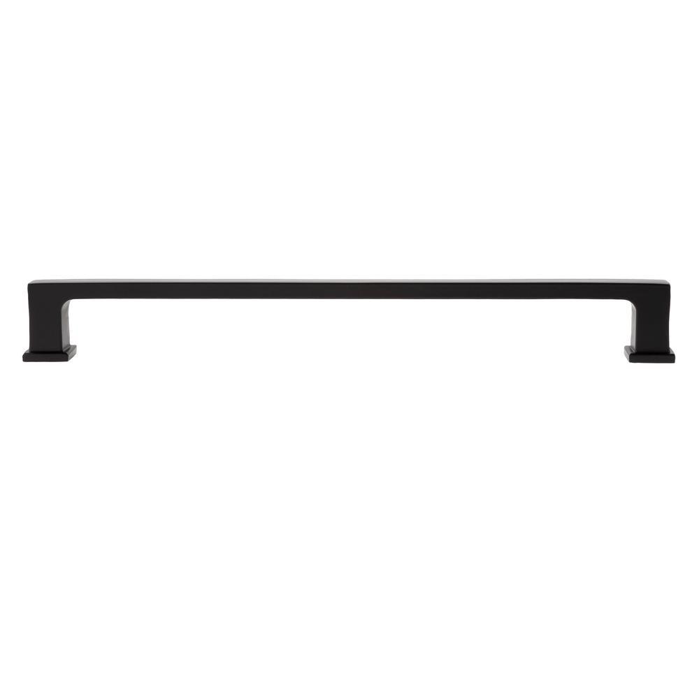 Chelsey 8 in. Matte Black Drawer Pull - Super Arbor