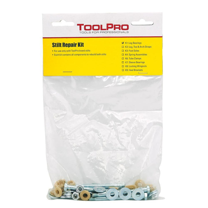 Replacement Leg Bearing Kit for Adjustable Drywall Stilts - Super Arbor