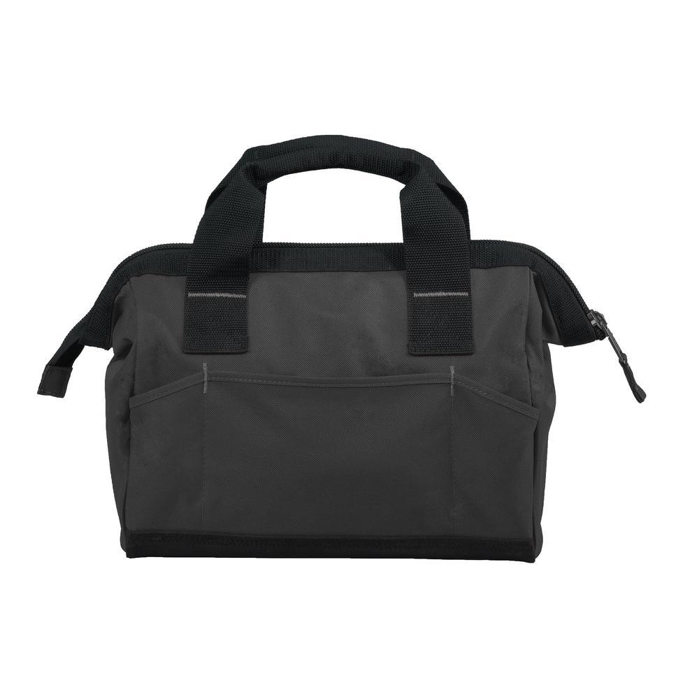 Trade Medium 13 in. Black Tool Bag - Super Arbor