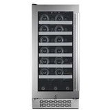 Avallon 27-Bottle Capacity Stainless Steel Built-In/Freestanding Wine Chiller