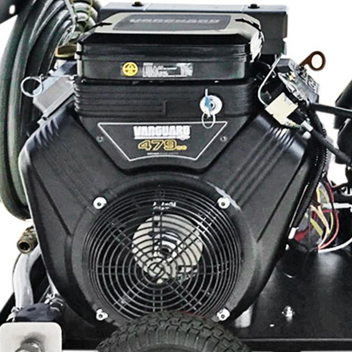 Simpson Big Brute 4000 PSI at 4.0 GPM Vanguard V-Twin Hot Water Gas Pressure Washer