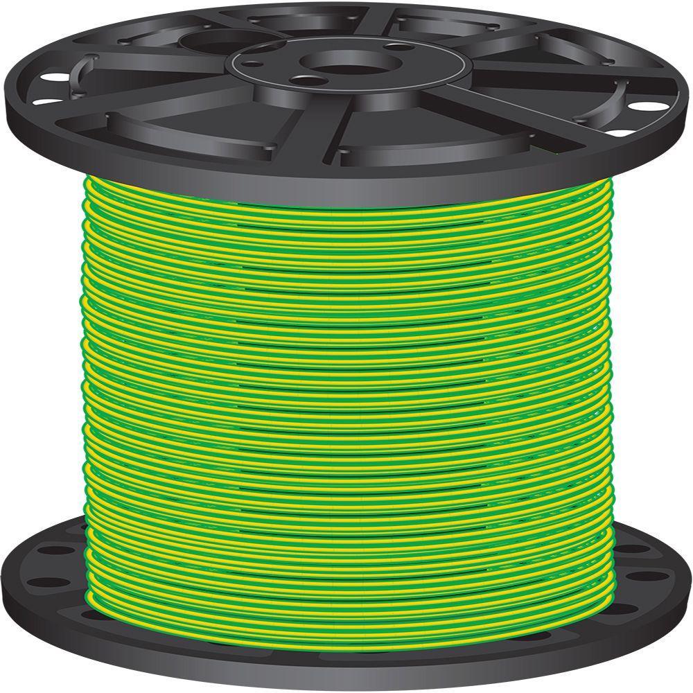 500 ft. 10 Black Stranded CU THHN Wire - Super Arbor
