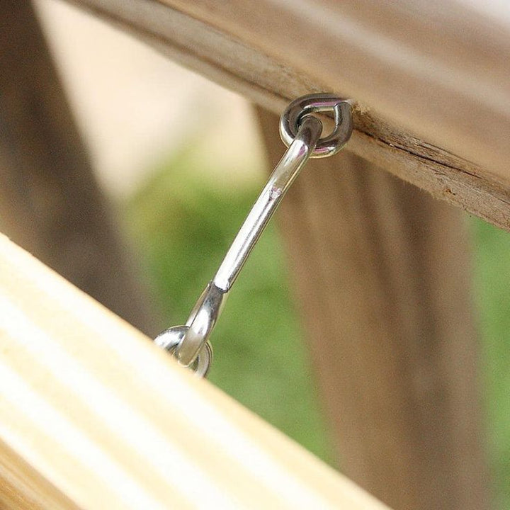 Everbilt 2 in. Stainless Steel Hook and Eye
