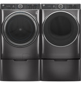 GE UltraFresh Vent System 5-cu ft Stackable Steam Cycle Front-Load Washer (White) ENERGY STAR