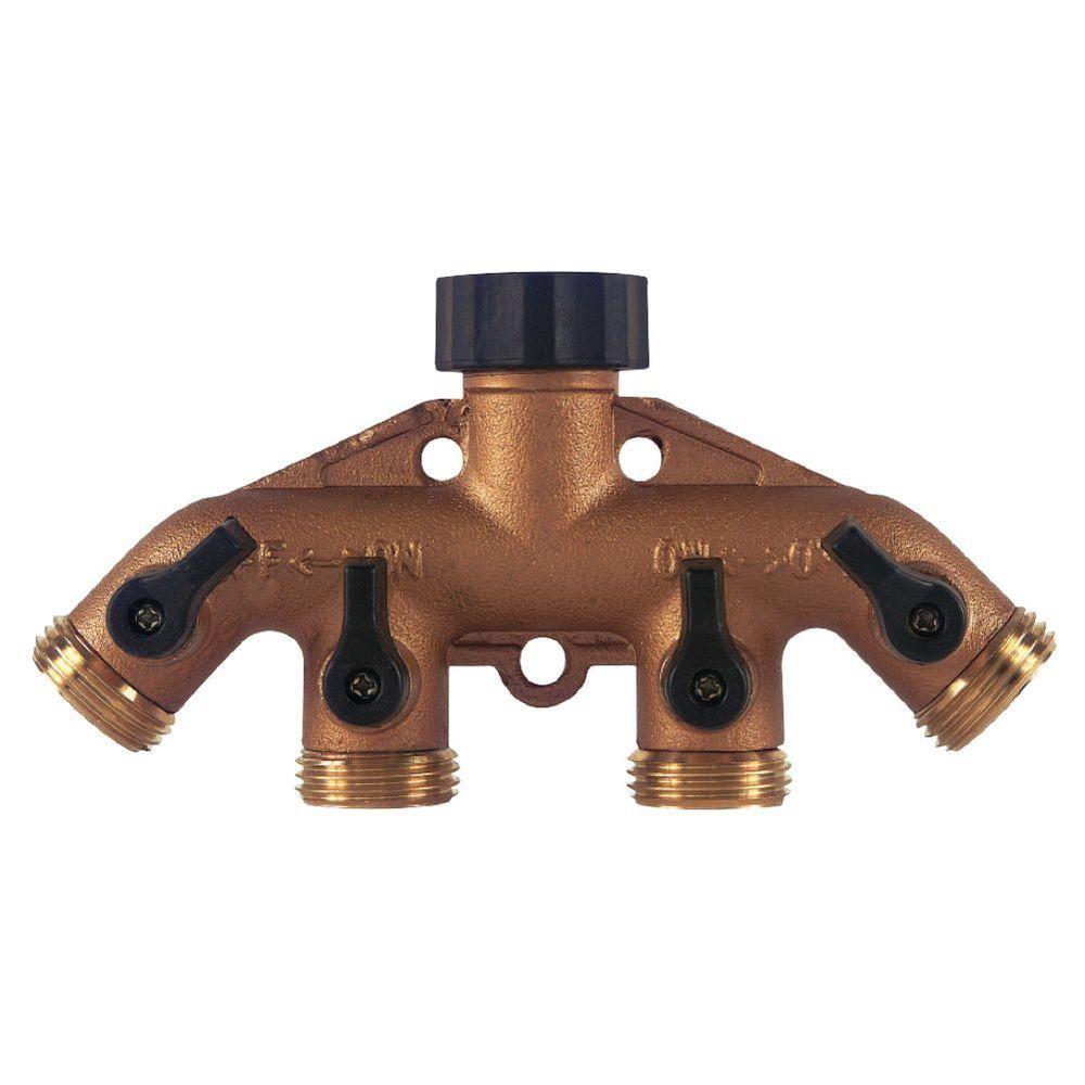 4-Way Hose Faucet Connection - Super Arbor