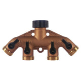 4-Way Hose Faucet Connection - Super Arbor