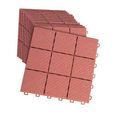 Quick-Snap Patio Walkway Pavers 12-Piece Set