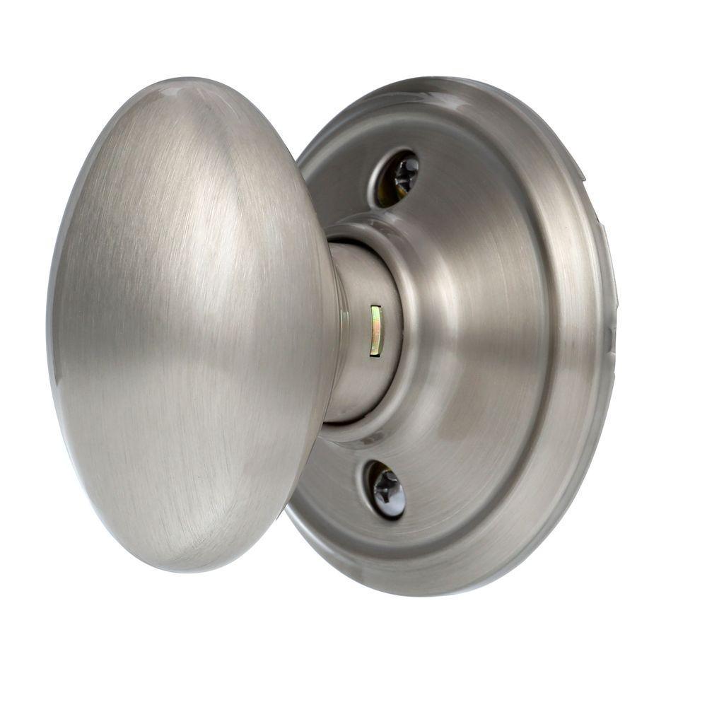 Siena Satin Nickel Dummy Door Knob - Super Arbor