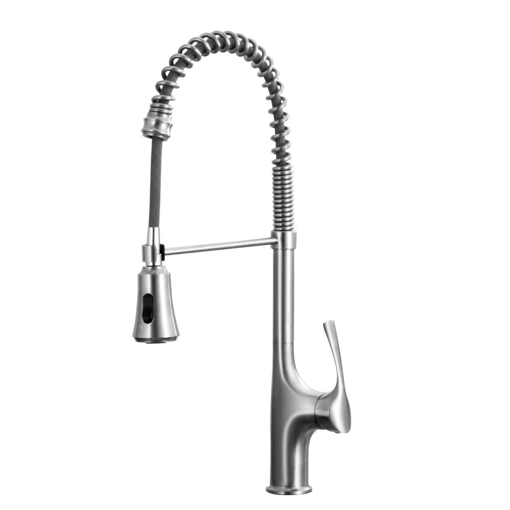 All-in-One Drop-In Stainless Steel 32 in. 4-Hole Single Bowl Kitchen Workstation Sink with Faucet and Accessories