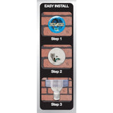 Defiant 270° 3-Head White LED Motion Outdoor Security Light