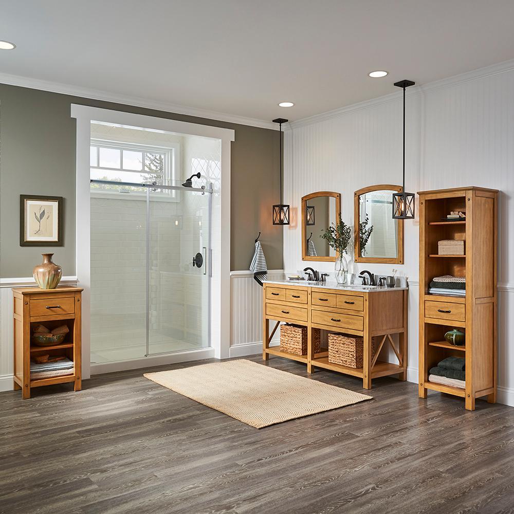 Avondale 60 in. Vanity Cabinet Only in Pine - Super Arbor