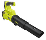 RYOBI 110 MPH 410 CFM 18V ONE+ Brushless Cordless Jet Fan Blower Kit with 4Ah Battery and Charger