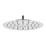 Piano 1-Pattern 1.75 GPM 9.84 in. Ceiling Mount Round Shower Head in Brushed Nickel - Super Arbor