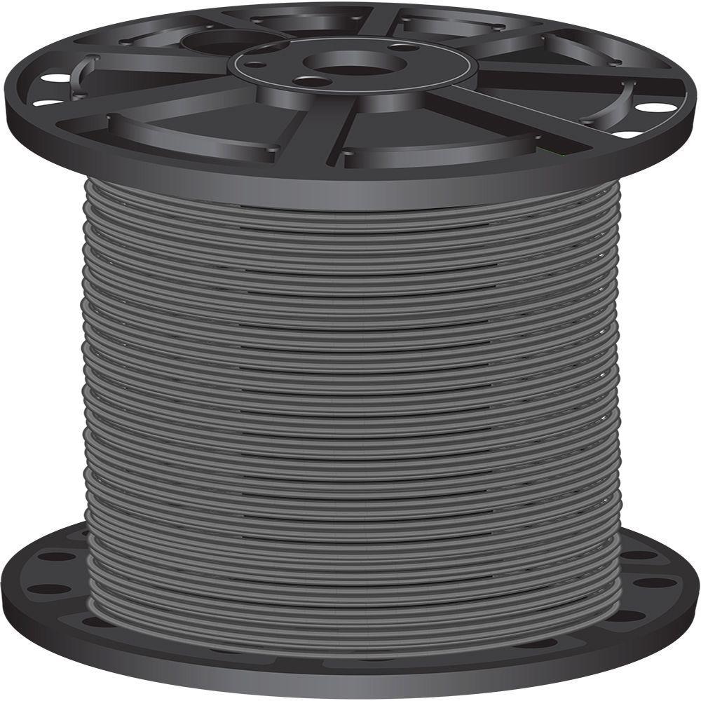 500 ft. 10 Black Stranded CU THHN Wire - Super Arbor