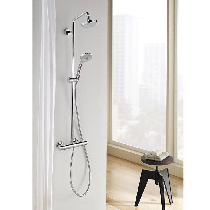 4-spray 5.375 in. Dual Shower Head and Handheld Shower Head in Chrome