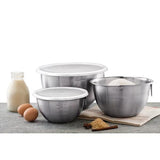 3-Piece Stainless Steel Mixing Bowl Set