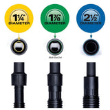 1-1/4 in. to 2-1/2 in. Claw Nozzle Accessory for  Wet/Dry Shop Vacuums - Super Arbor