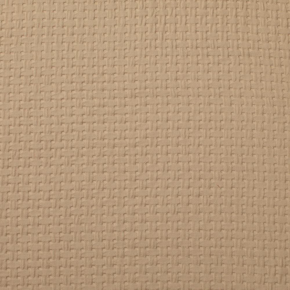 Basket Weave 72 in. Twine Shower Curtain - Super Arbor