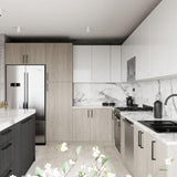 Cambridge 27-in W x 42-in H x 12-in D Carbon Marine Wood Engineered Wood Door Wall Stock Cabinet