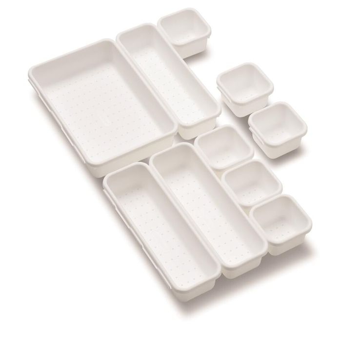 Style Selections 16-in x 12.75-in Plastic Multi-Use Insert Drawer Organizer
