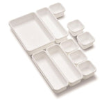Style Selections 16-in x 12.75-in Plastic Multi-Use Insert Drawer Organizer