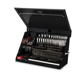 36 in. 0-Drawer Portable Top Chest in Black Powder Coated - Super Arbor