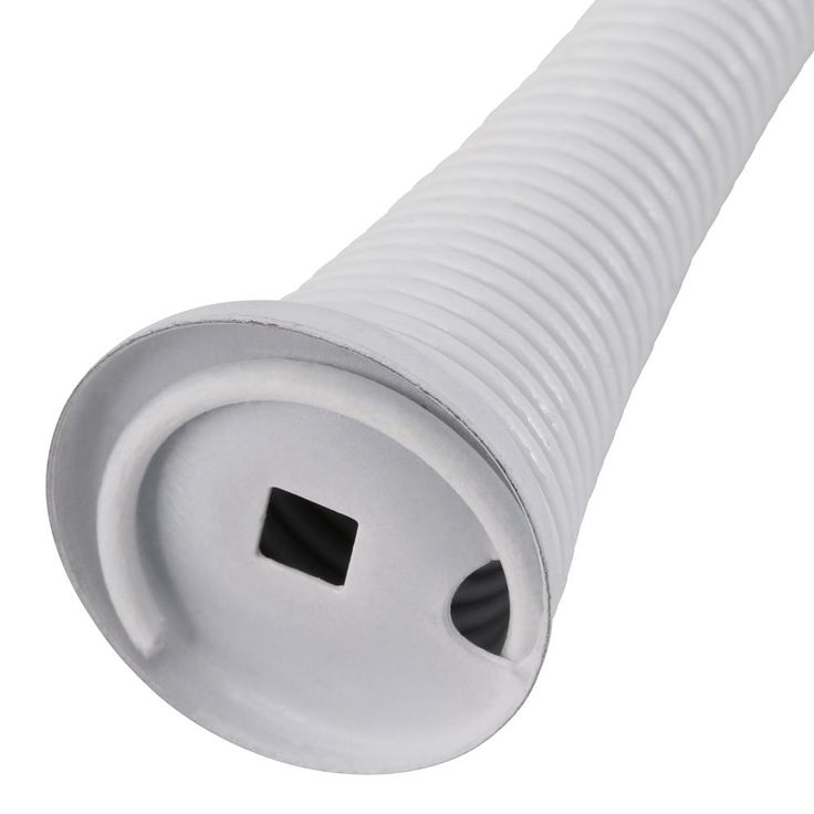 3 in. White Broad Base Spring Door Stop (5-Pack)