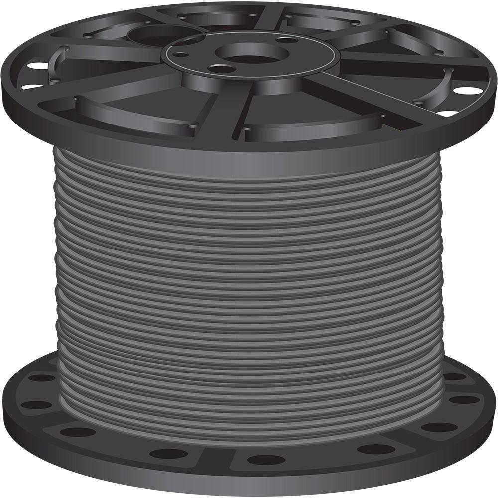 500 ft. 6 Black Stranded CU SIMpull THHN Wire - Super Arbor