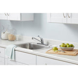 Single-Handle Standard Kitchen Faucet in Chrome - Super Arbor
