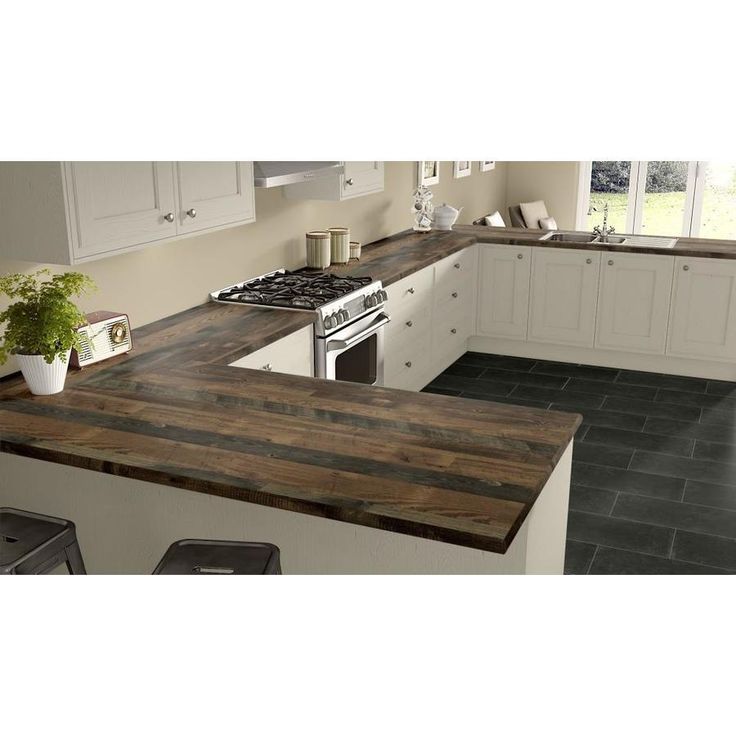 Wilsonart Premium 60-in W x 144-in L Antique Bourbon Pine Laminate Sheet
