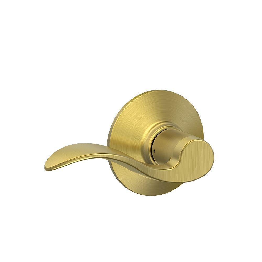Accent Satin Nickel Passage Hall/Closet Door Lever - Super Arbor
