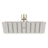 Piano 1-Pattern 1.75 GPM 7.87 in. Ceiling Mount Square Shower Head in Brushed Nickel - Super Arbor
