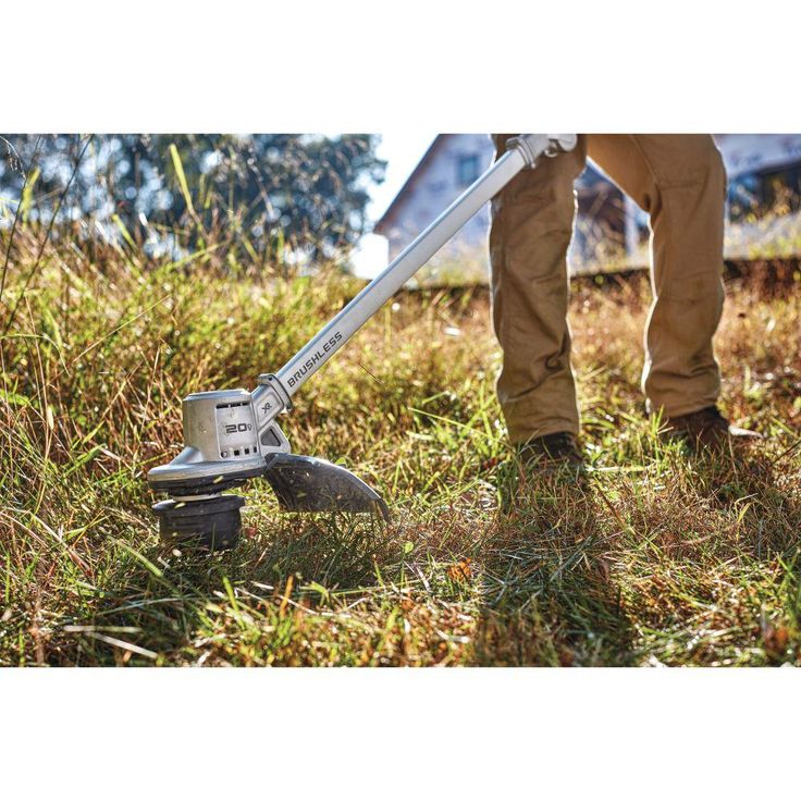 DEWALT 20V MAX Lithium-Ion Brushless Cordless String Trimmer Kit with Bonus 0.080 in. x 225 ft. Replacement Line Included