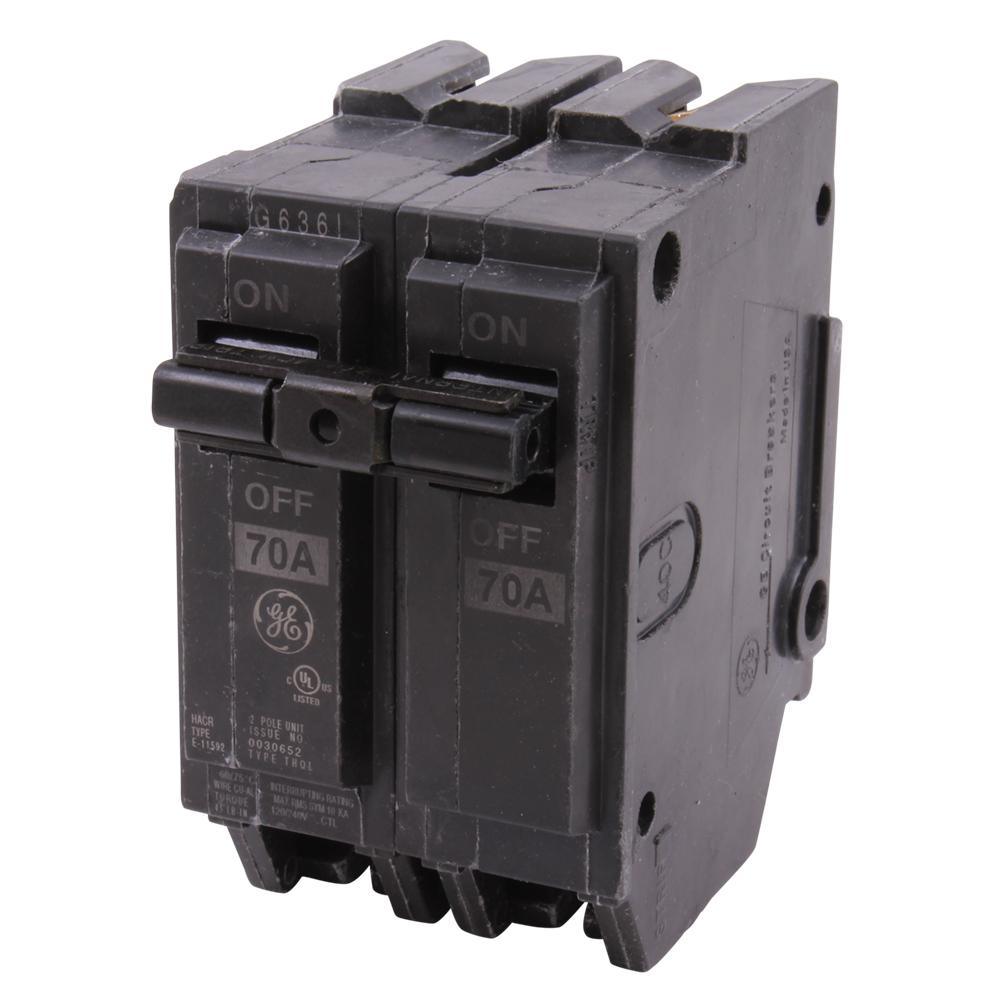 70 Amp 2 in. Double-Pole Circuit Breaker - Super Arbor