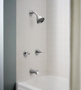 Moen Adler Chrome 2-Handle Bathtub and Shower Faucet with Valve