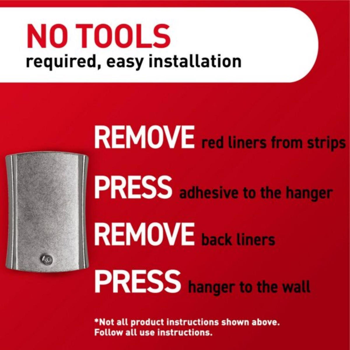 3M Command Silver Picture Hanger, Jumbo Universal, 8 lb Capacity, 1 Pack