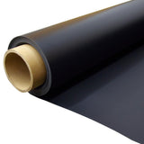 Greatmats Rosco Adagio Black Commercial Marley Dance Floor Vinyl Sheet, Sold by 5.25 ft. Wide x 10 ft. Long