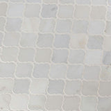 MSI Greecian White Arabesque 12 in. x 12 in. x 10 mm Polished Marble Mosaic Floor and Wall Tile (10 sq. ft./case)