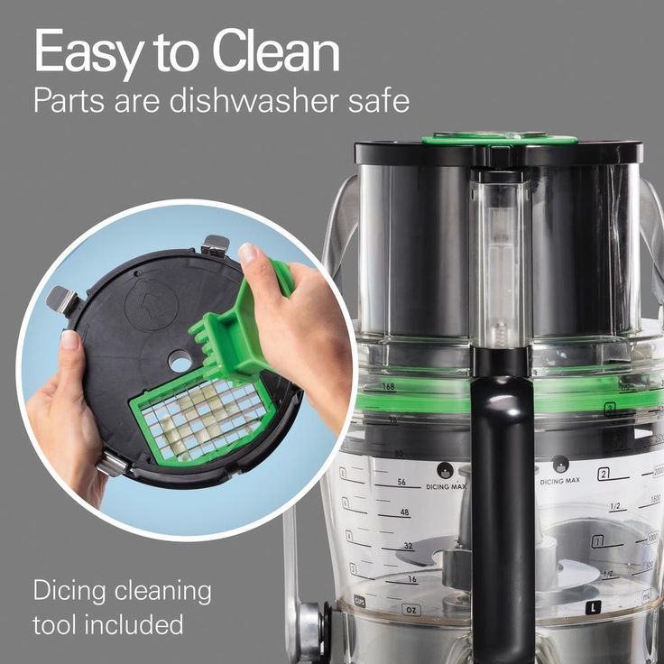 Professional 14 Cup Silver Dicing Food Processor