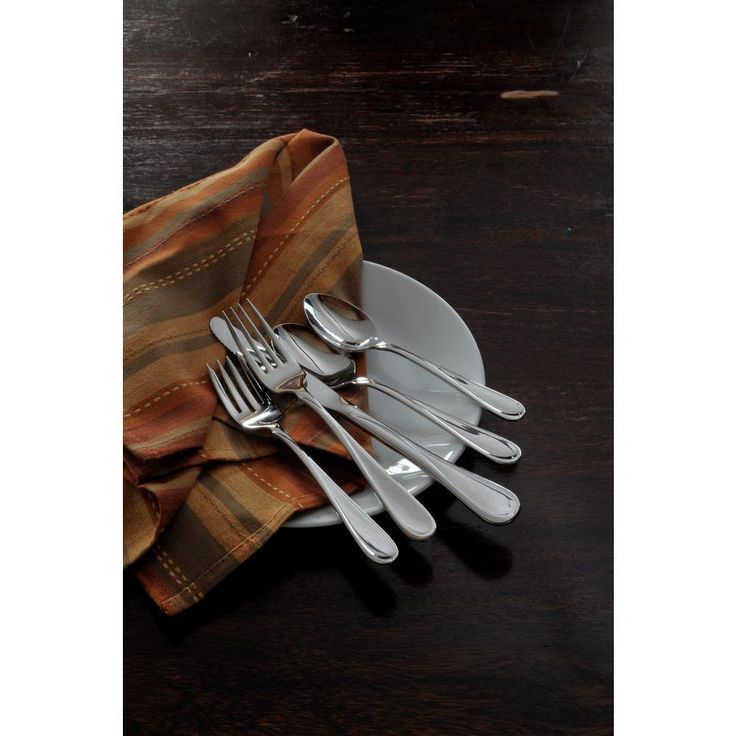 Flight 18/8 Stainless Steel Teaspoons (Set of 36)