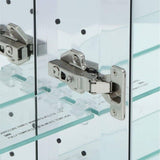 Pegasus 36 in. W x 26 in. H Rectangular Medicine Cabinet with Mirror