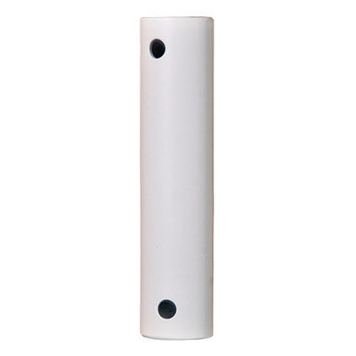 36 in. Matte White Stainless Steel Extension Downrod - Super Arbor