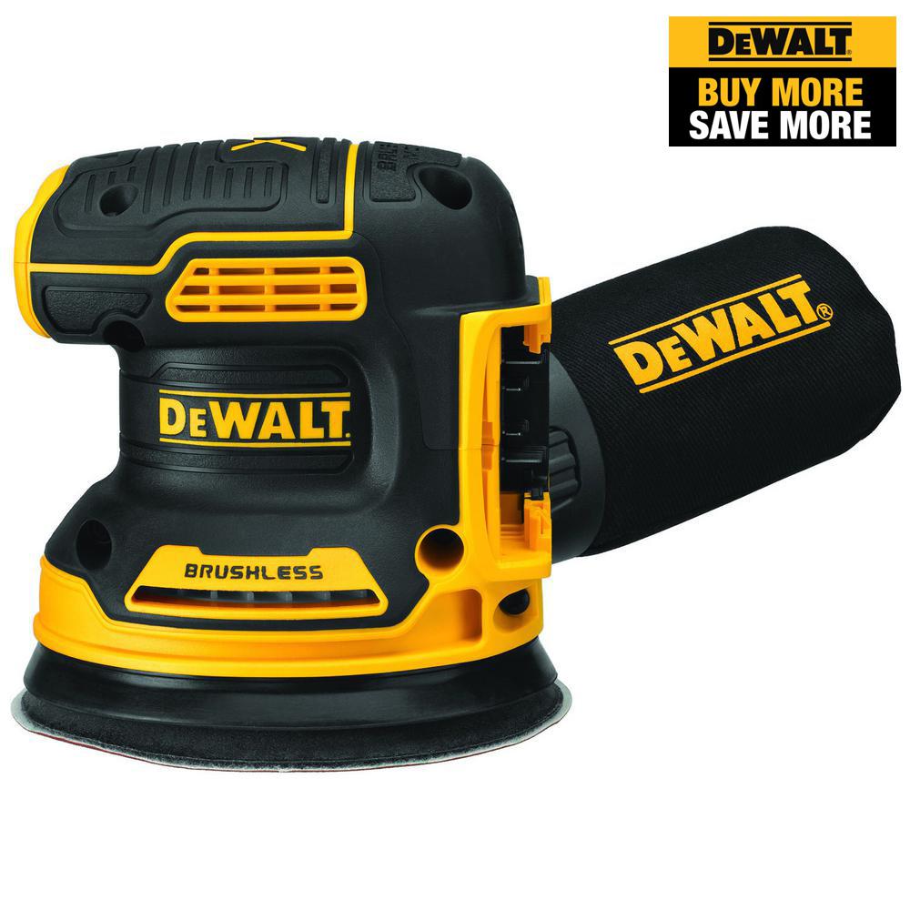 20-Volt MAX XR¬†Lithium-Ion Cordless Brushless 5 in. Random Orbital Sander (Tool-Only) - Super Arbor