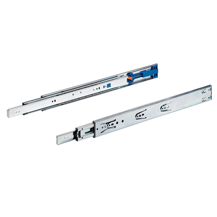 22 in. Face Frame Ball Bearing Full Extension Drawer Slides with Soft Close (5-Sets) - Super Arbor